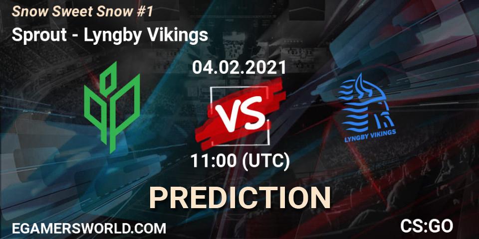 Sprout vs Lyngby Vikings: Betting TIp, Match Prediction. 04.02.21. CS2 (CS:GO), Snow Sweet Snow #1