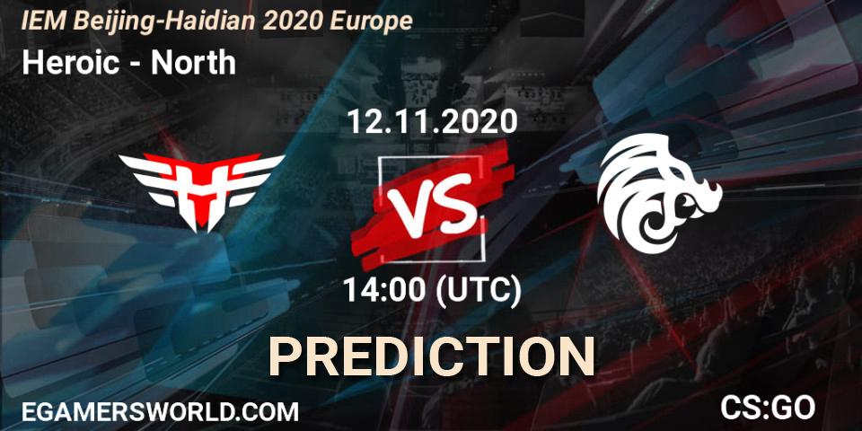 Heroic vs North: Betting TIp, Match Prediction. 12.11.20. CS2 (CS:GO), IEM Beijing-Haidian 2020 Europe