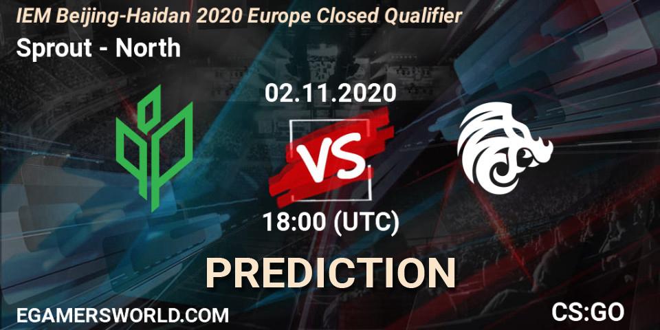 Sprout vs North: Betting TIp, Match Prediction. 02.11.20. CS2 (CS:GO), IEM Beijing-Haidian 2020 Europe Closed Qualifier
