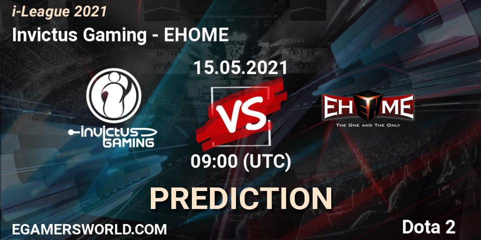 Invictus Gaming vs EHOME: Betting TIp, Match Prediction. 15.05.21. Dota 2, i-League 2021 Season 1