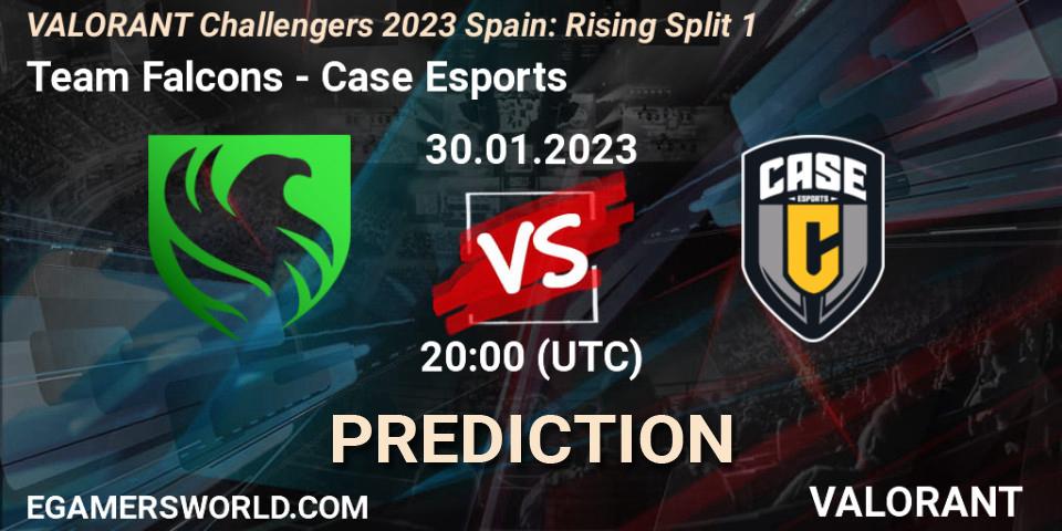 Falcons vs Case Esports: Betting TIp, Match Prediction. 30.01.23. VALORANT, VALORANT Challengers 2023 Spain: Rising Split 1