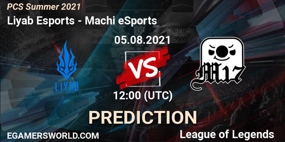 Liyab Esports vs Machi eSports: Betting TIp, Match Prediction. 05.08.21. LoL, PCS Summer 2021