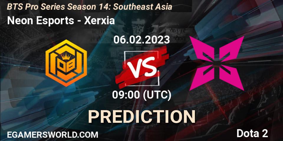 Neon Esports vs Xerxia: Betting TIp, Match Prediction. 06.02.23. Dota 2, BTS Pro Series Season 14: Southeast Asia
