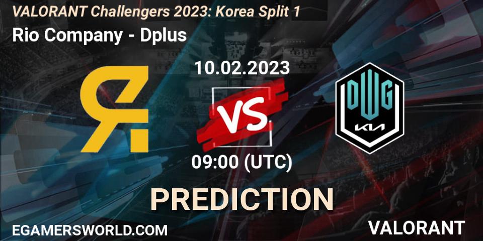 Rio Company vs Dplus: Betting TIp, Match Prediction. 10.02.23. VALORANT, VALORANT Challengers 2023: Korea Split 1