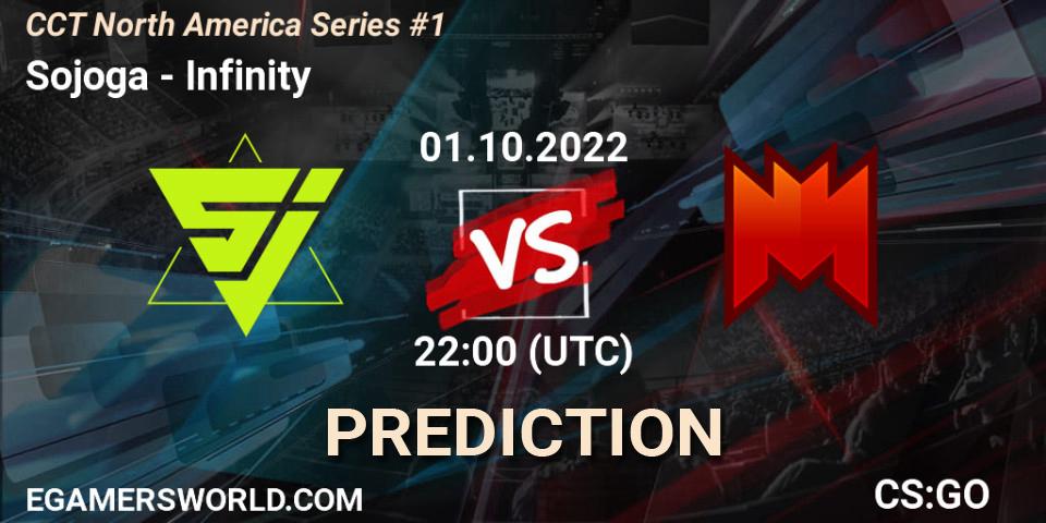 Sojoga vs Infinity: Betting TIp, Match Prediction. 01.10.22. CS2 (CS:GO), CCT North America Series #1