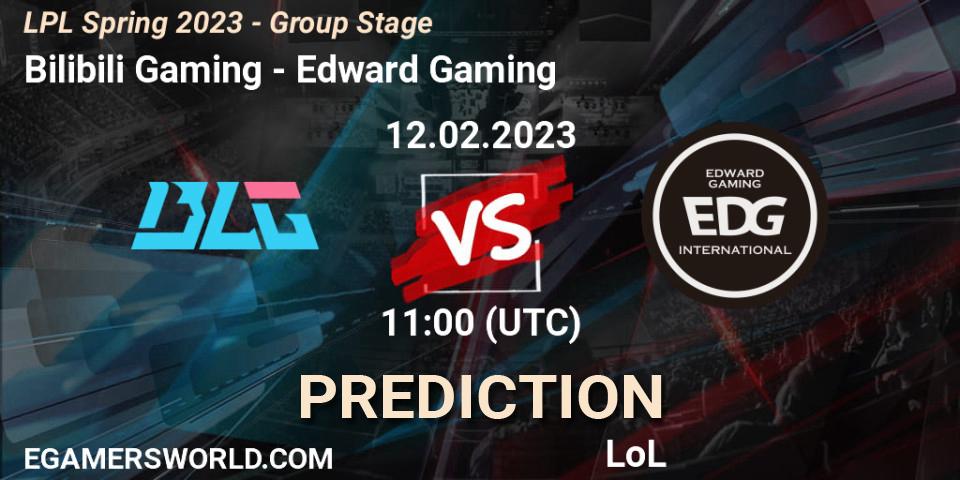 Bilibili Gaming vs Edward Gaming: Betting TIp, Match Prediction. 12.02.23. LoL, LPL Spring 2023 - Group Stage