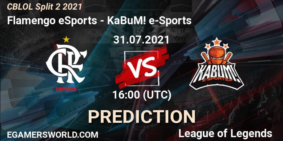 Flamengo eSports vs KaBuM! e-Sports: Betting TIp, Match Prediction. 31.07.21. LoL, CBLOL Split 2 2021