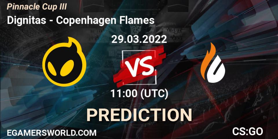 Dignitas vs Copenhagen Flames: Betting TIp, Match Prediction. 29.03.22. CS2 (CS:GO), Pinnacle Cup #3