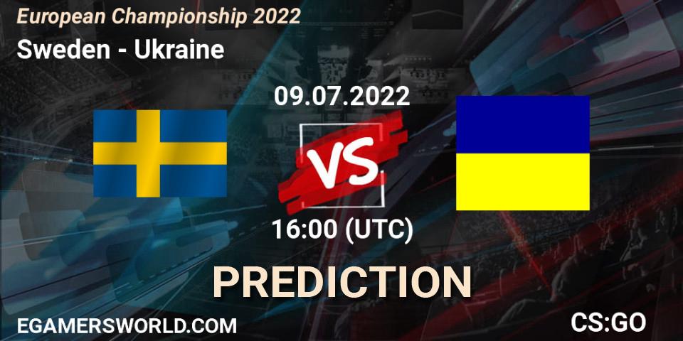 Sweden vs Ukraine: Betting TIp, Match Prediction. 09.07.22. CS2 (CS:GO), European Championship 2022