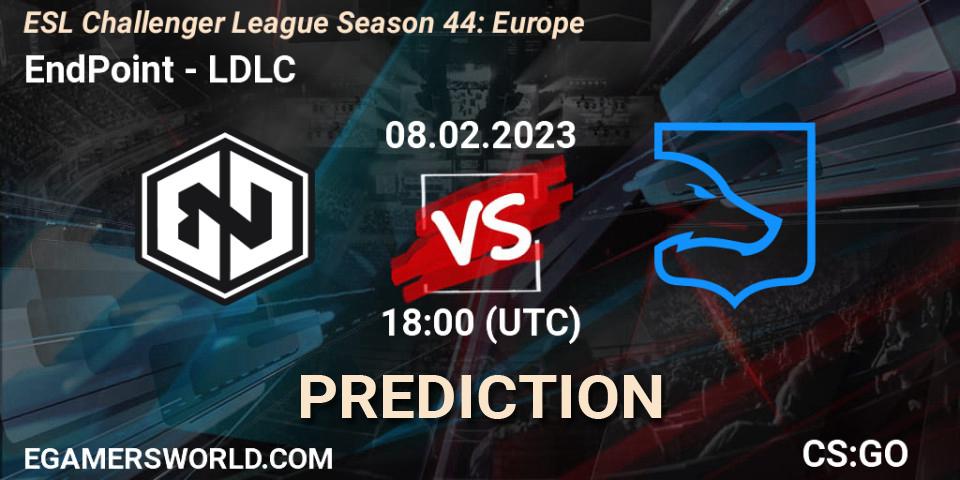 EndPoint vs LDLC: Betting TIp, Match Prediction. 08.02.23. CS2 (CS:GO), ESL Challenger League Season 44: Europe