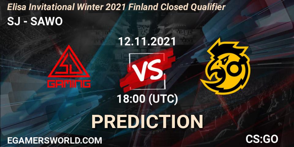 SJ vs SAWO: Betting TIp, Match Prediction. 12.11.21. CS2 (CS:GO), Elisa Invitational Winter 2021 Finland Closed Qualifier