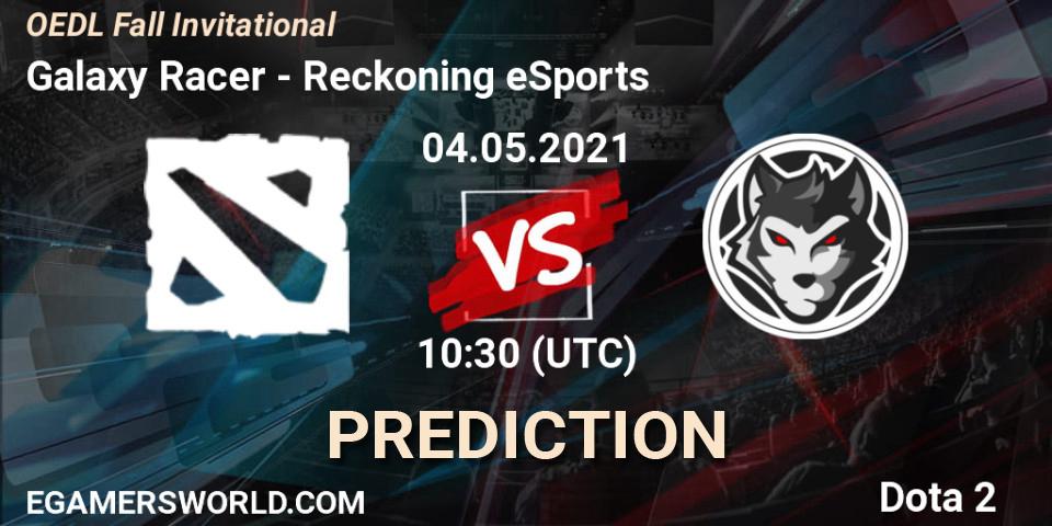 Galaxy Racer vs Reckoning eSports: Betting TIp, Match Prediction. 04.05.21. Dota 2, OEDL Fall Invitational