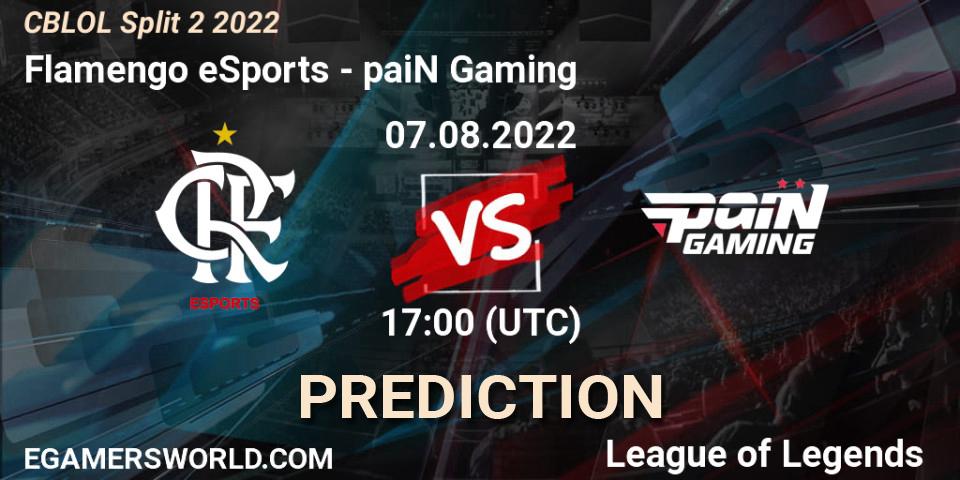 Flamengo eSports vs paiN Gaming: Betting TIp, Match Prediction. 07.08.22. LoL, CBLOL Split 2 2022