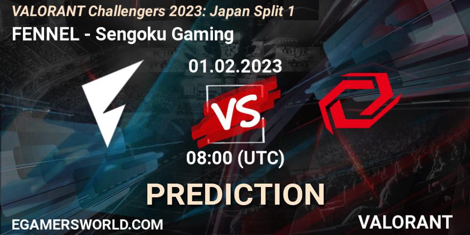 FENNEL vs Sengoku Gaming: Betting TIp, Match Prediction. 01.02.23. VALORANT, VALORANT Challengers 2023: Japan Split 1