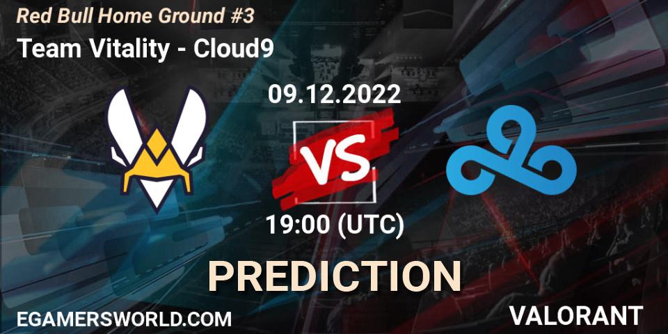 Team Vitality vs Cloud9: Betting TIp, Match Prediction. 09.12.22. VALORANT, Red Bull Home Ground #3