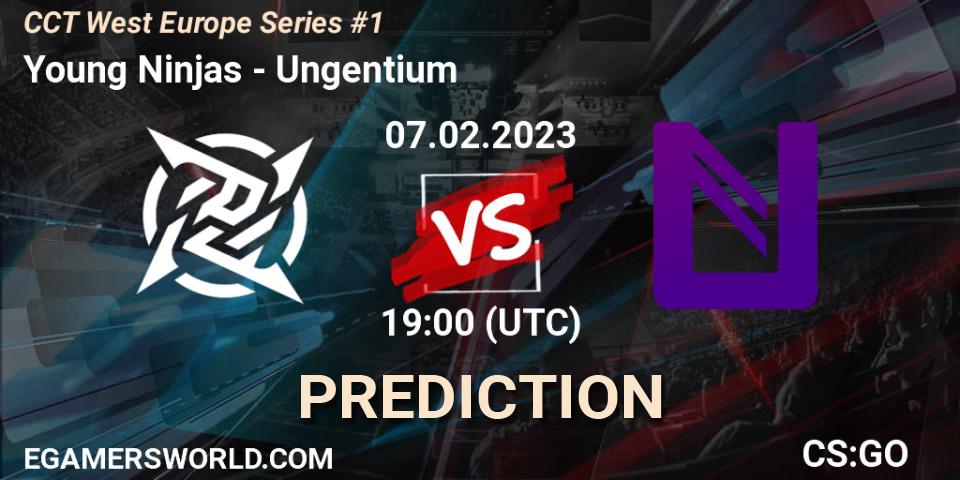 Young Ninjas vs Ungentium: Betting TIp, Match Prediction. 07.02.23. CS2 (CS:GO), CCT West Europe Series #1
