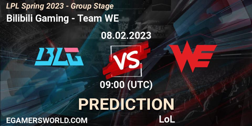 Bilibili Gaming vs Team WE: Betting TIp, Match Prediction. 08.02.23. LoL, LPL Spring 2023 - Group Stage