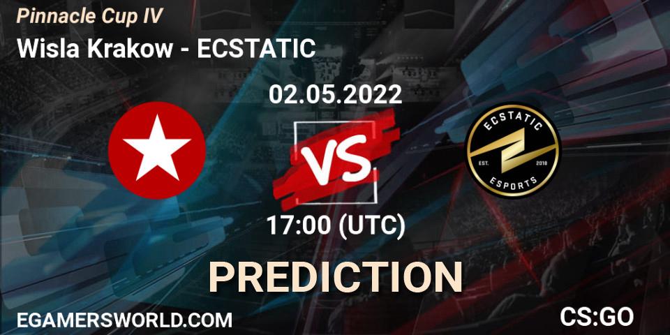 Wisla Krakow vs ECSTATIC: Betting TIp, Match Prediction. 02.05.22. CS2 (CS:GO), Pinnacle Cup #4