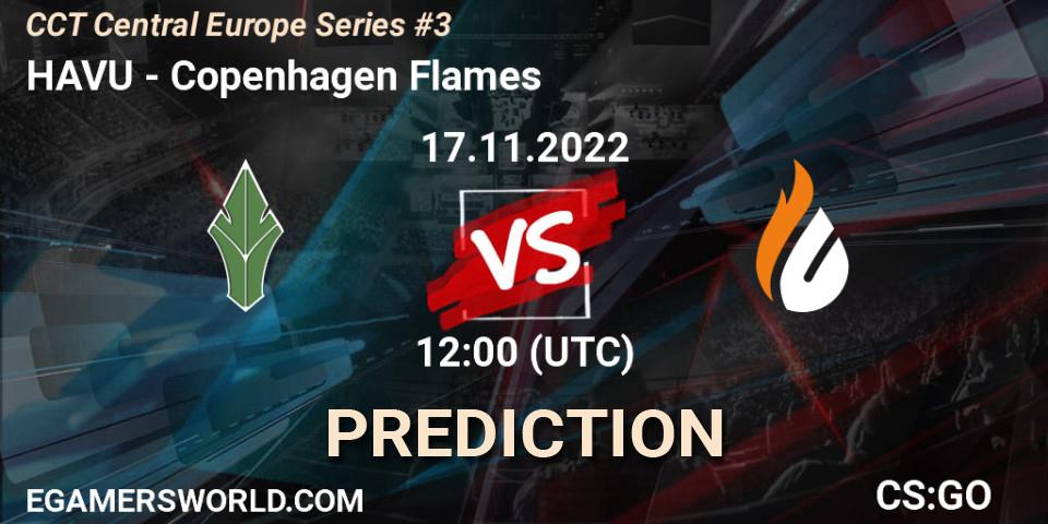 HAVU vs Copenhagen Flames: Betting TIp, Match Prediction. 17.11.22. CS2 (CS:GO), CCT Central Europe Series #3