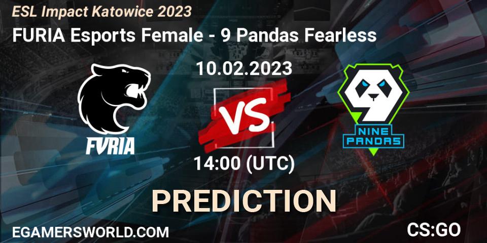 FURIA Esports Female vs 9 Pandas Fearless: Betting TIp, Match Prediction. 10.02.23. CS2 (CS:GO), ESL Impact Katowice 2023