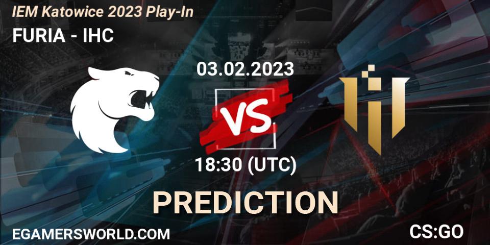 FURIA vs IHC: Betting TIp, Match Prediction. 03.02.23. CS2 (CS:GO), IEM Katowice 2023 Play-In