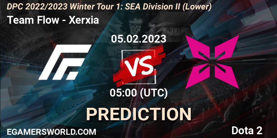 Team Flow vs Xerxia: Betting TIp, Match Prediction. 05.02.23. Dota 2, DPC 2022/2023 Winter Tour 1: SEA Division II (Lower)