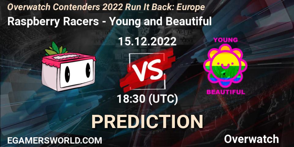 Raspberry Racers vs Young and Beautiful: Betting TIp, Match Prediction. 15.12.22. Overwatch, Overwatch Contenders 2022 Run It Back: Europe