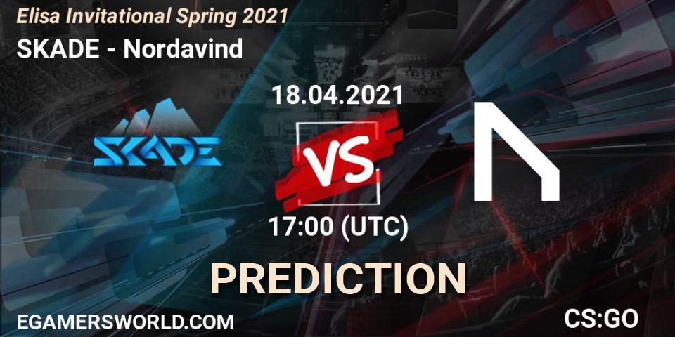 SKADE vs Nordavind: Betting TIp, Match Prediction. 18.04.21. CS2 (CS:GO), Elisa Invitational Spring 2021