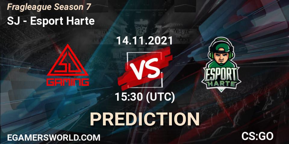 SJ vs Esport Harte: Betting TIp, Match Prediction. 14.11.21. CS2 (CS:GO), Fragleague Season 7