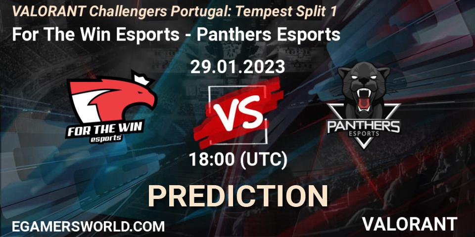 For The Win Esports vs Panthers Esports: Betting TIp, Match Prediction. 20.02.23. VALORANT, VALORANT Challengers 2023 Portugal: Tempest Split 1