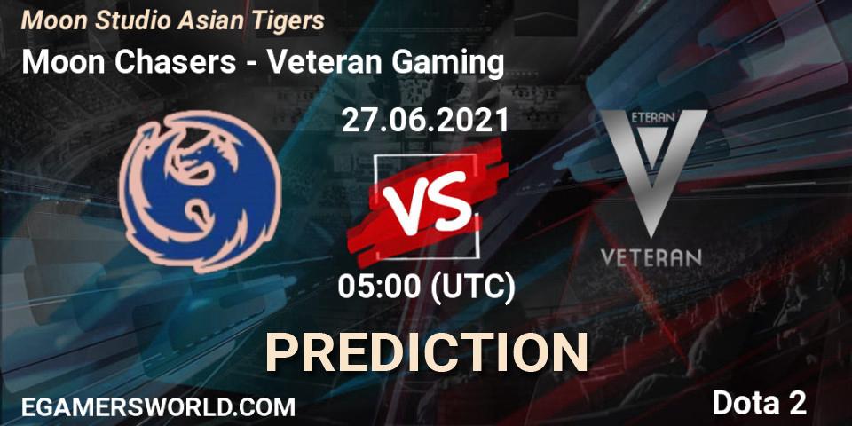 Moon Chasers vs Veteran Gaming: Betting TIp, Match Prediction. 27.06.21. Dota 2, Moon Studio Asian Tigers