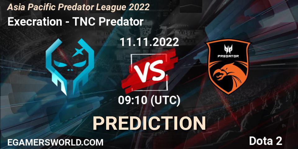 Execration vs TNC Predator: Betting TIp, Match Prediction. 11.11.22. Dota 2, Asia Pacific Predator League 2022