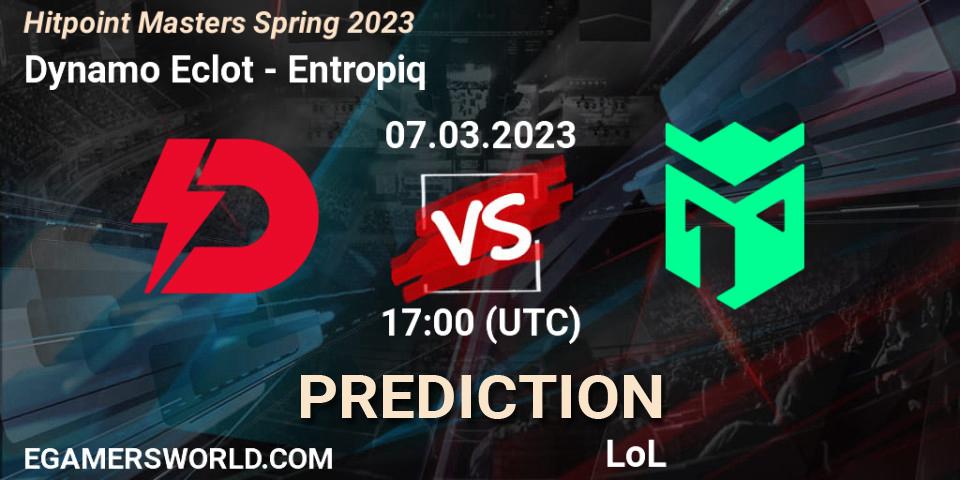 Dynamo Eclot vs Entropiq: Betting TIp, Match Prediction. 10.02.23. LoL, Hitpoint Masters Spring 2023