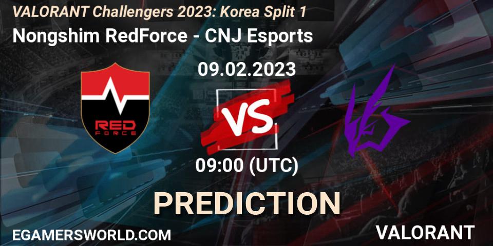 Nongshim RedForce vs CNJ Esports: Betting TIp, Match Prediction. 09.02.23. VALORANT, VALORANT Challengers 2023: Korea Split 1