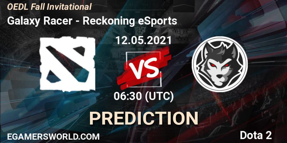 Galaxy Racer vs Reckoning eSports: Betting TIp, Match Prediction. 12.05.21. Dota 2, OEDL Fall Invitational
