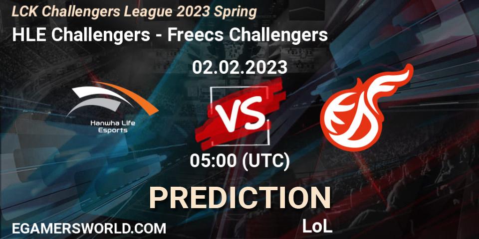 HLE Challengers vs Freecs Challengers: Betting TIp, Match Prediction. 02.02.23. LoL, LCK Challengers League 2023 Spring