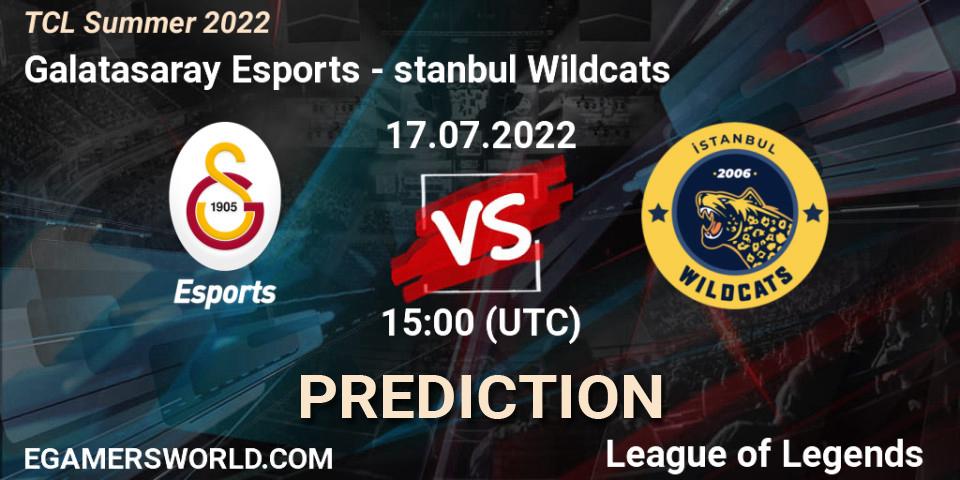 Galatasaray Esports vs İstanbul Wildcats: Betting TIp, Match Prediction. 17.07.22. LoL, TCL Summer 2022