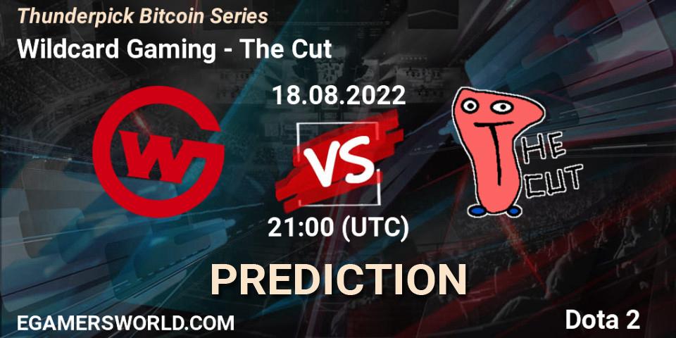 Wildcard Gaming vs The Cut: Betting TIp, Match Prediction. 18.08.22. Dota 2, Thunderpick Bitcoin Series