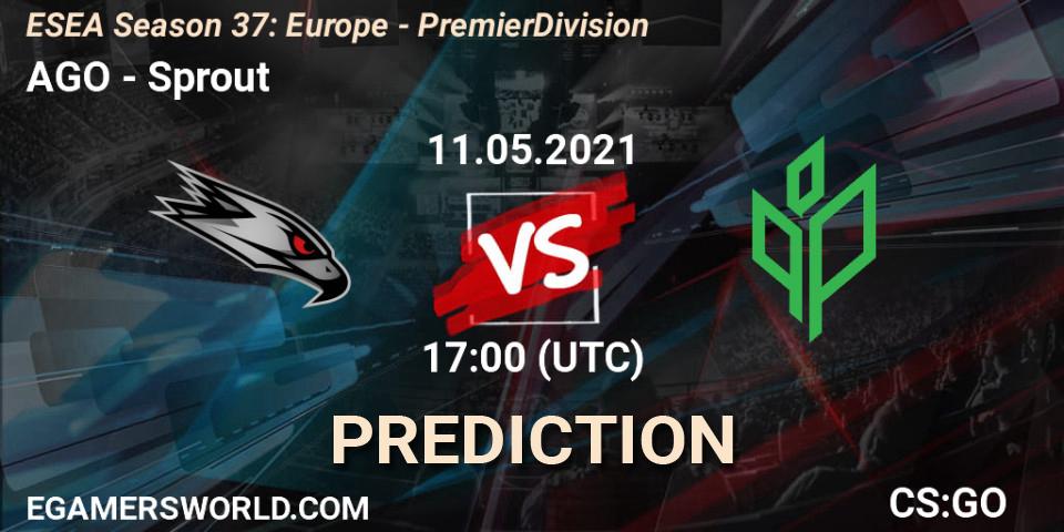 AGO vs Sprout: Betting TIp, Match Prediction. 15.06.21. CS2 (CS:GO), ESEA Season 37: Europe - Premier Division