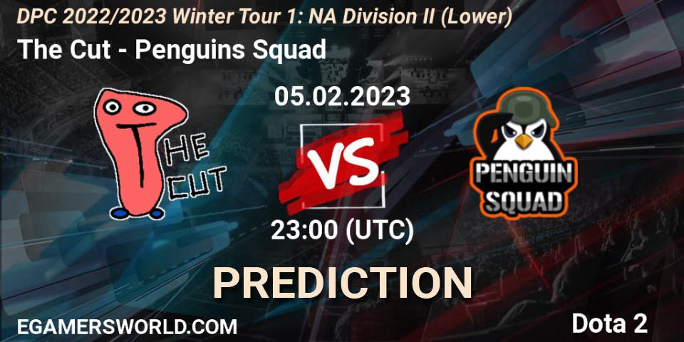 The Cut vs Penguins Squad: Betting TIp, Match Prediction. 05.02.23. Dota 2, DPC 2022/2023 Winter Tour 1: NA Division II (Lower)