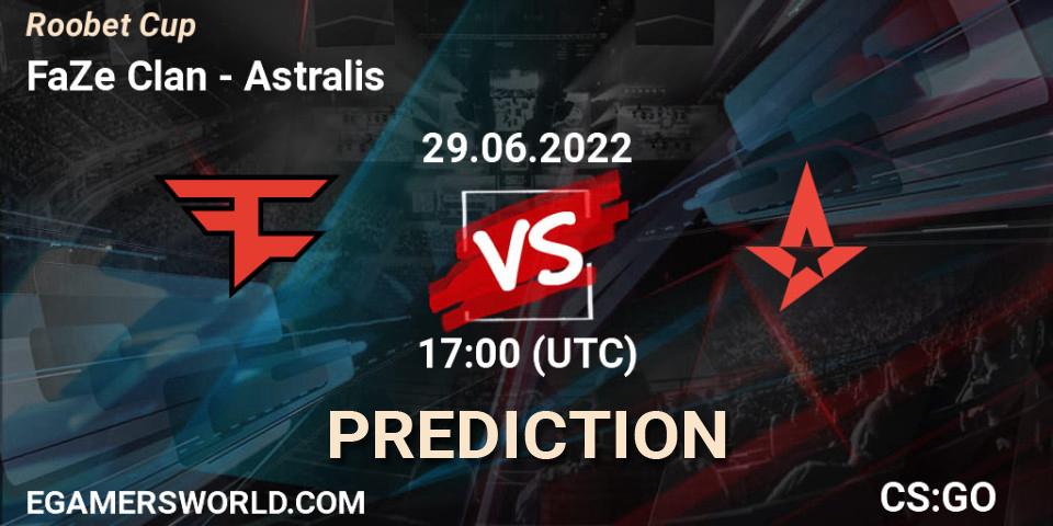 FaZe Clan vs Astralis: Betting TIp, Match Prediction. 29.06.22. CS2 (CS:GO), Roobet Cup