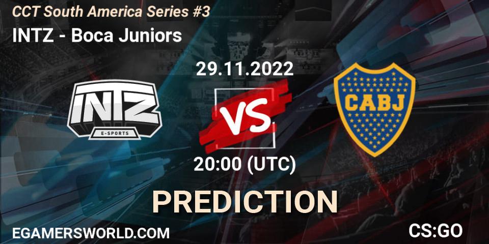 INTZ vs Boca Juniors: Betting TIp, Match Prediction. 29.11.22. CS2 (CS:GO), CCT South America Series #3