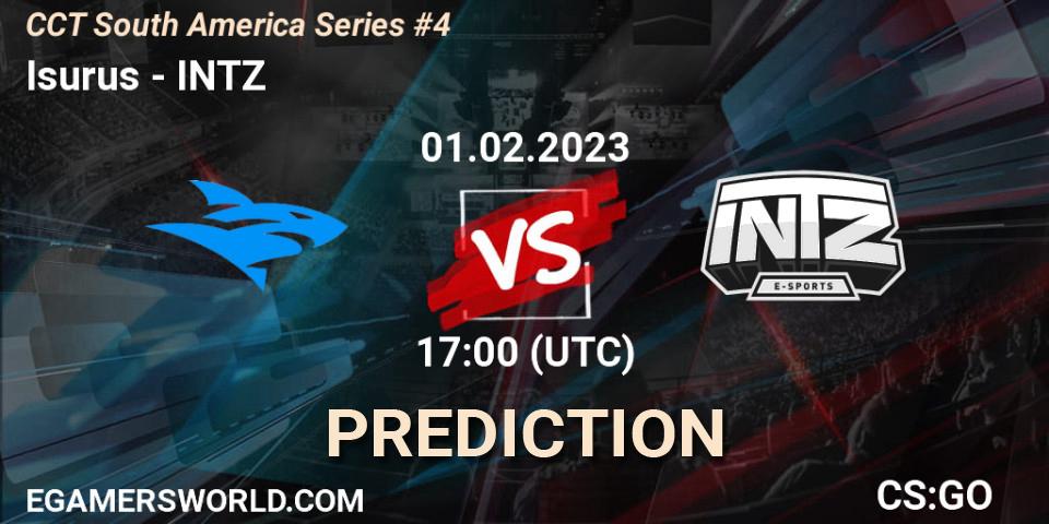 Isurus vs INTZ: Betting TIp, Match Prediction. 01.02.23. CS2 (CS:GO), CCT South America Series #4