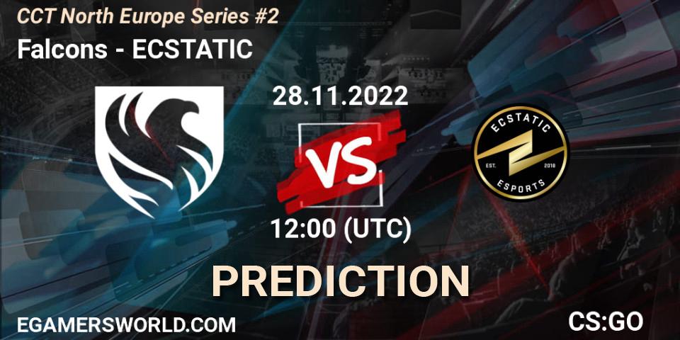 Falcons vs ECSTATIC: Betting TIp, Match Prediction. 28.11.22. CS2 (CS:GO), CCT North Europe Series #2