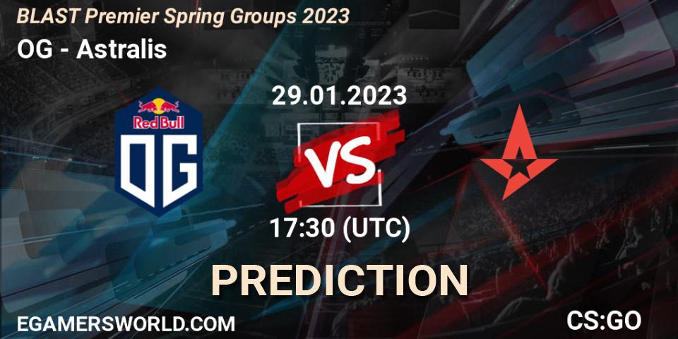 OG vs Astralis: Betting TIp, Match Prediction. 29.01.23. CS2 (CS:GO), BLAST Premier Spring Groups 2023