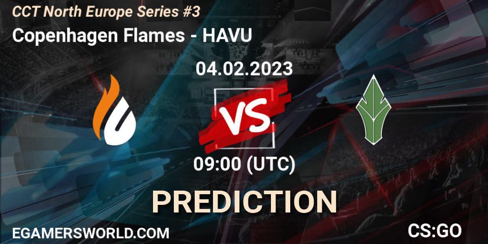 Copenhagen Flames vs HAVU: Betting TIp, Match Prediction. 04.02.23. CS2 (CS:GO), CCT North Europe Series #3