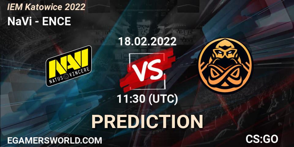NaVi vs ENCE: Betting TIp, Match Prediction. 18.02.22. CS2 (CS:GO), IEM Katowice 2022
