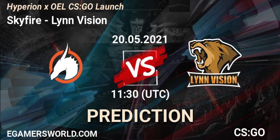 Skyfire vs Lynn Vision: Betting TIp, Match Prediction. 20.05.21. CS2 (CS:GO), Hyperion x OEL CS:GO Launch