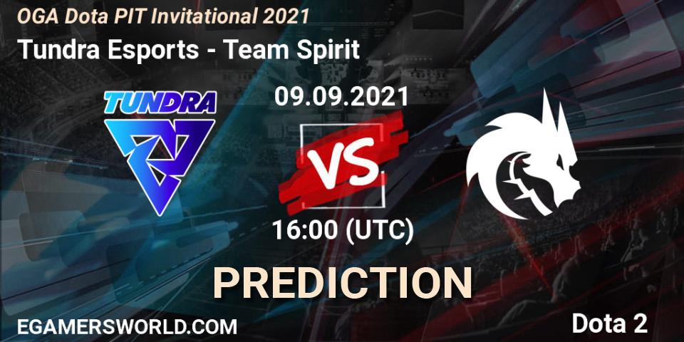 Tundra Esports vs Team Spirit: Betting TIp, Match Prediction. 09.09.21. Dota 2, OGA Dota PIT Invitational 2021