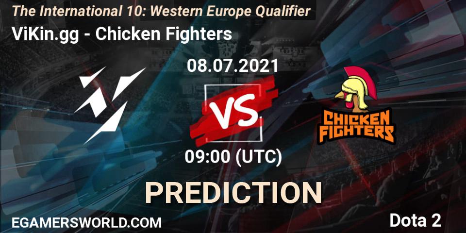 ViKin.gg vs Chicken Fighters: Betting TIp, Match Prediction. 08.07.21. Dota 2, The International 10: Western Europe Qualifier